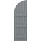Ekena Millwork Americraft 5-Board (3 Batten) Wood Joined Board-n-Batten Shutters w/ Arch Top, ARW401BQ518X33CHH, PR ARW401BQ518X33CHH - alternate 6